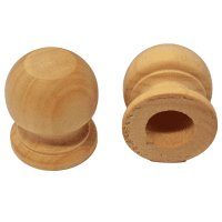 1” X 1-1/16” FINIALS W/ ½” HOLE