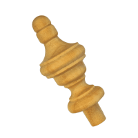 1-1/8” X 2-3/4” FINIALS W/ 3/8” TENON